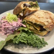 پنینی مرغ و بادمجان